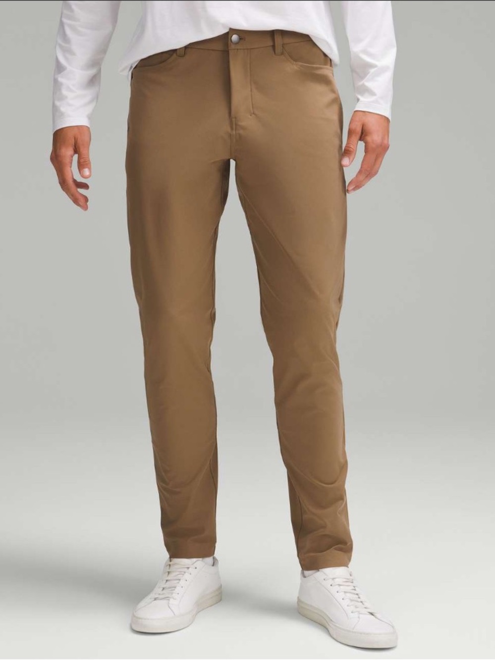 Lululemon ABC Slim-Fit Pant 33/28 Warpstreme Artifact Khaki